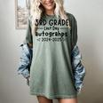 Last Day Of School 3rd Third Grade Sign My Shirt Graduation Women's Comfort Colors T-Shirt Berry