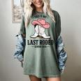 This Is My Last Rodeo Senior 2026 Cowgirl Graduation Women's Comfort Colors T-Shirt Berry