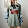 Level Up Middle School 5th Grade Graduation Women's Comfort Colors T-Shirt Berry