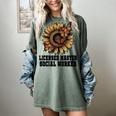 Licensed Masters Social Work Worker LMSW Graduation 2026 Women's Comfort Colors T-Shirt Berry