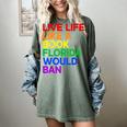 Live Life Like A Book Florida Would Ban LGBTQ Pride Equality Women's Comfort Colors T-Shirt Berry Live Life Like A Book Florida Would Ban LGBTQ Pride Equality Women's Comfort Colors T-Shirt Berry