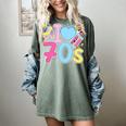 I Love 70's Retro Style Nostalgia Vibe 1970's Party Premium Tri-Blend Women's Comfort Colors T-Shirt Berry