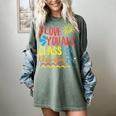 I Love You All Class Dismissed Teacher School Graduation Men Women Girls Kids Women's Comfort Colors T-Shirt Berry