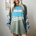 Master's Degree Graduation Masters Degree Survivor Women's Comfort Colors T-Shirt Berry