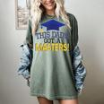 Masters Degree Proud Dad Graduation Shirt MBA Social Work Women's Comfort Colors T-Shirt Berry
