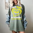In My Memory Of My Aunt ENDOMETRIOSIS AWARENESS Women's Comfort Colors T-Shirt Berry