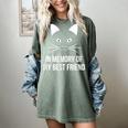 In Memory Of My Best Friend Cat Women's Comfort Colors T-Shirt Berry