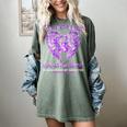 In Memory Of My Daughter Overdose Awareness Angel Wing Women's Comfort Colors T-Shirt Berry