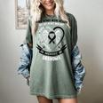 In Memory Of Grandma Melanoma Cancer Awareness Memorial Women's Comfort Colors T-Shirt Berry