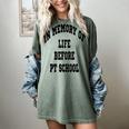 In Memory Of Life Before PT School Women's Comfort Colors T-Shirt Berry
