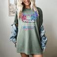 In Memory Of Mom Dad In Heaven Guardian Angel Wings Memorial Women's Comfort Colors T-Shirt Berry