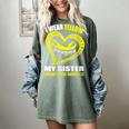 In My Memory Of My Sister ENDOMETRIOSIS AWARENESS Women's Comfort Colors T-Shirt Berry