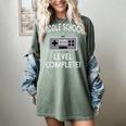 Middle School Graduation Shirt Level Complete Video Gamer Women's Comfort Colors T-Shirt Berry