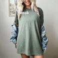Minimalist Book Lover Book Nerd Women's Comfort Colors T-Shirt Berry
