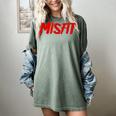Misfit Outfit And Costume Introvert Apparel Women's Comfort Colors T-Shirt Berry Misfit Outfit And Costume Introvert Apparel Women's Comfort Colors T-Shirt Berry