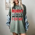 My Mommy Did It And She Did It For Me Nurse Graduation Mom Women's Comfort Colors T-Shirt Berry
