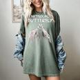 Mothman Shirt Antisocial Butterfly Introvert Cryptid Women's Comfort Colors T-Shirt Berry