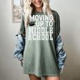 Moving Up To Middle School Elementary School Graduation Women's Comfort Colors T-Shirt Berry