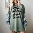 MSW Mom Graduation T-Shirt Social Worker Wife Mother Women's Comfort Colors T-Shirt Berry