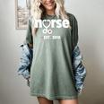 New Nurse Est 2018 Nursing School Graduation Women's Comfort Colors T-Shirt Berry