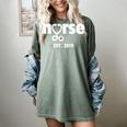 New Nurse Est 2019 Nursing School Graduation Women's Comfort Colors T-Shirt Berry