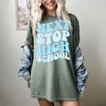 Next Stop High School Elementary School Graduation 2025 Women's Comfort Colors T-Shirt Berry