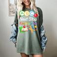 Next Stop Kindergarten Preschool Graduation 2025 Boy Girl Women's Comfort Colors T-Shirt Berry