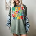 Next Stop Second Grade 1st Grade Graduation Day Kids Women's Comfort Colors T-Shirt Berry