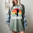 Not A Hugger Cactus Introvert Antisocial Women's Comfort Colors T-Shirt Berry