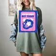 Not Today Cool Fun Cute Introvert Cat Character Women's Comfort Colors T-Shirt Berry Not Today Cool Fun Cute Introvert Cat Character Women's Comfort Colors T-Shirt Berry