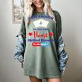 Nurse Tshirt Graduation Nursing School Birthday Women's Comfort Colors T-Shirt Berry
