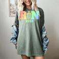 Nurse Graduation Shirt RN Est 2018 Rainbow Tshirt Women's Comfort Colors T-Shirt Berry