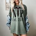 Nurse Practitioner Graduation NP Est 2019 Shirt Women's Comfort Colors T-Shirt Berry