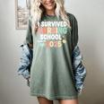 Nurse I Survived Nursing School Class Of 2025 Graduation Women's Comfort Colors T-Shirt Berry