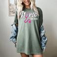 Nursing Graduation Nurse Est 2018 T-Shirt Women's Comfort Colors T-Shirt Berry