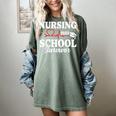 Nursing School Survivor 2025 RN ER Graduation Nurse Grad Women's Comfort Colors T-Shirt Berry