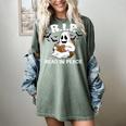 October Reading And Library Awareness Books And Boos Women's Comfort Colors T-Shirt Berry