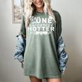 Now One Degree Hotter 2021 College Graduation Women's Comfort Colors T-Shirt Berry