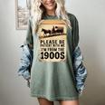 Be Patient With Me I'm From The 1900s Birthday Retirement Women's Comfort Colors T-Shirt Berry