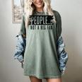 People Not A Big Enthusiast Introvert Sarcasm Quote Women's Comfort Colors T-Shirt Berry