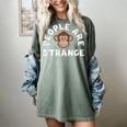 People Are Strange Monkey Introvert People Hater Women's Comfort Colors T-Shirt Berry
