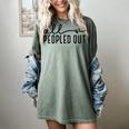 All Peopled Out Introvert Women's Comfort Colors T-Shirt Berry All Peopled Out Introvert Women's Comfort Colors T-Shirt Berry