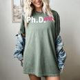 Ph Diva Women Dissertation Doctoral Degree Graduation PhD Women's Comfort Colors T-Shirt Berry