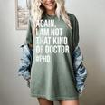 PHD Doctorate Phinished Doctoral Degree PHD Graduation Women's Comfort Colors T-Shirt Berry