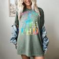 PhD Graduation Dead Inside But i Got My PhD Tie Dye Funny Women's Comfort Colors T-Shirt Berry