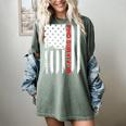 PhD Survivor Graduation American Flag Shirt Degree Tee Women Kids Men Women's Comfort Colors T-Shirt Berry