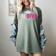 PhDiva PHD Student Graduation Degree Med Law School Women's Comfort Colors T-Shirt Berry