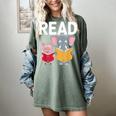 Pig Elephant Reading Cute Book Lover Bookworm Boys Girls Kid Women's Comfort Colors T-Shirt Berry Pig Elephant Reading Cute Book Lover Bookworm Boys Girls Kid Women's Comfort Colors T-Shirt Berry