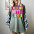 Pink STRAIGHT OUTTA Preschool PRE-K Graduation Women's Comfort Colors T-Shirt Berry