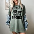 Please Be Patient With Me I'm From The 1900s Dad Joke Saying Women's Comfort Colors T-Shirt Berry